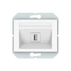 Розетка Vilma Express XP 500 USB ww 1 местная белая