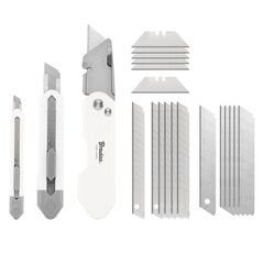 Set of knives with replaceable blades BRADAS DIY-KNWL191809/SET1B