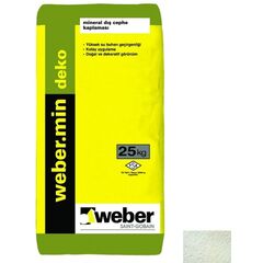 Штукатурка декоративная Weber.min deko 25 кг