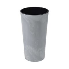 Горшок цветочный серый Lamela LILIA ECO 29,5 л