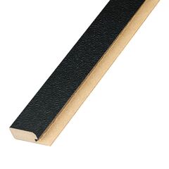 Starting bar Super Profil MDF 1234 black 2800x34x12 mm
