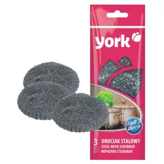 ჭურჭლის სახეხი ღრუბელი რკინის York 0341 3 ც