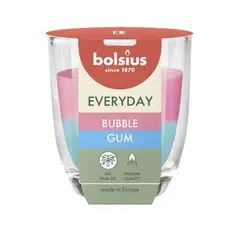 სანთელი არომატული მინაში Bolsius Buble gum 80/70 მმ