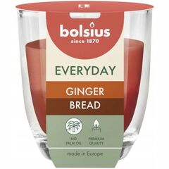 Свеча ароматичекая в стекле Bolsius Ginger bread 80/70 мм