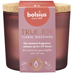Свеча ароматичекая в стекле Bolsius Floral Blessings 66/83 мм
