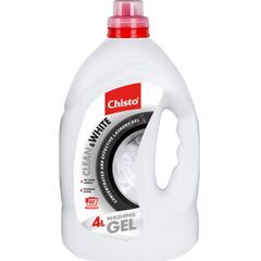 სარეცხი გელი ტანსაცმლის Chistolub Color White 4000 მლ