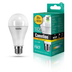 შუქდიოდური ნათურა Camelion 20W А65 Е27 3000K
