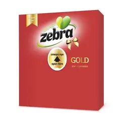 Napkins Zebra Deluxe red 33x33 cm
