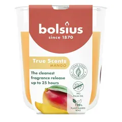 Candle in scented glass Bolsius Mango 80/73 mm