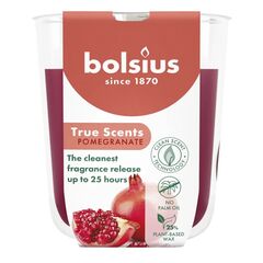 Свеча ароматичекая в стекле Bolsius Pomegranate 80/73 мм