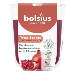 Candle in scented glass Bolsius Pomegranate 80/73 mm