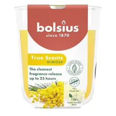 სანთელი არომატული მინაში Bolsius Mimosa 80/73 მმ