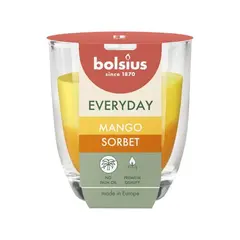 სანთელი არომატული მინაში Bolsius Mango sorbet 80/70 მმ