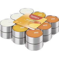 Свеча чайная ароматическая Bolsius Mango 3,5ч 18 шт