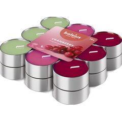 Свеча чайная ароматическая Bolsius Cranberry 3,5ч 18 шт