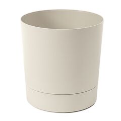 ქოთანი ყვავილის Lamela AURA 200 recycled planter with stand - beige 4,7L