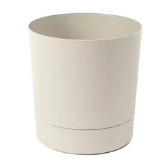 ქოთანი ყვავილის Lamela AURA 200 recycled planter with stand - beige 4,7L