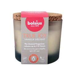 Свеча ароматичекая в стекле Bolsius Vanilla Delight 66/83 мм