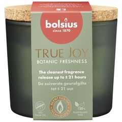 Свеча ароматичекая в стекле Bolsius  Botanic Freshness 66/83 мм