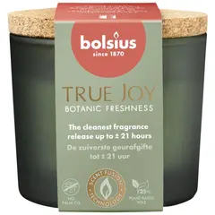 Candle in scented glass Bolsius  Botanic Freshness 66/83 mm