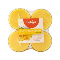 Свеча чайная ароматическая Bolsius TS Mimose 8 ч 8 шт