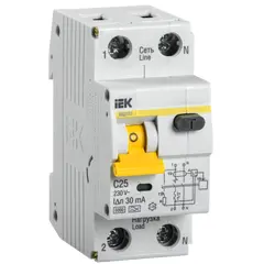 Differential autoswitch IEK C25 25A 30mA