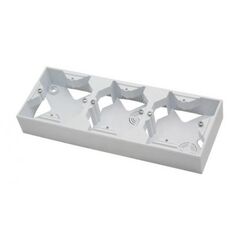 Outdoor mounting box ARIA OSPEL 3 white