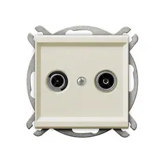 Socket RTV terminal Ospel Sonata GPA-RK/m/27 beige