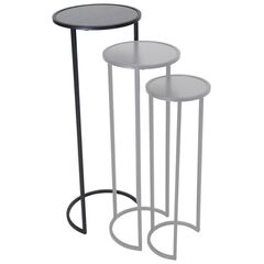 Flower pot stand Mega Collections Eton Plantstand Round Black D33H88