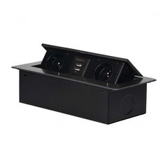Колодка мебельная ORNO 2 16А Schuko IP20 13109/GR