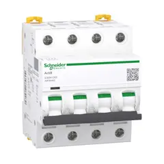 Circuit breaker Schneider Electric 4P C63A 6kA