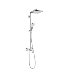 საშხაპე სისტემა შემრევით Hansgrohe E240 Chrome