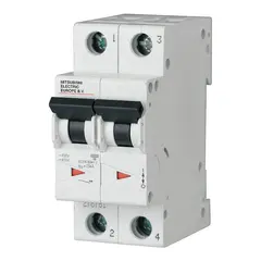 Автоматический выключатель Mitsubishi Electric 2P C20 10kA 719740