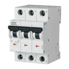 Автоматический выключатель Mitsubishi Electric 3P C10 10kA 719757