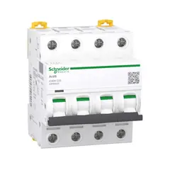 Автоматический выключатель Schneider Electric 4Р C25 6кА curve