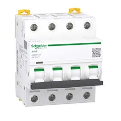 Автоматический выключатель Schneider Electric 4Р C10 6кА curve