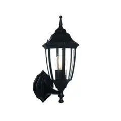 Светильник садовый New Light E27 1x IP44 черный матовый 1231