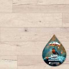 Ламинат водостойкий Classen Story Aqua Protect 53343 4V AC5/33 Дуб Lorian 1285x192x12 мм