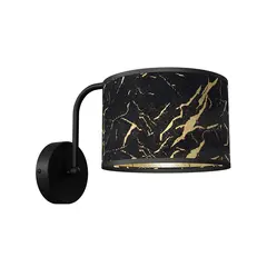 Wall lamp Milagro SENSO 1 E27 black gold