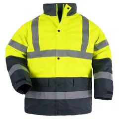 Jacket with reflector Coverguard Roadway 7ROAY L yellow/dark blue