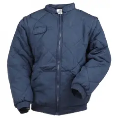 Insulated jacket with detachable sleeves Coverguard CHOUKA 5GCSB L blue