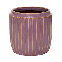 Ceramic pot Mega Collections Hamlet Cylinder Syringa D14H14