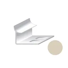 Inside corner for tiles Salag PVC 9/2500 mm ivory
