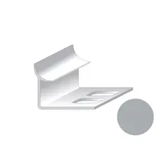 Inside corner for tiles Salag PVC 9/2500 mm manhattan