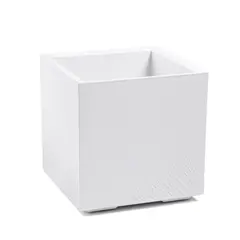 Flower pot Lamela KARO ECO 36l white