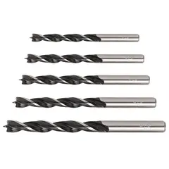 ნაკრები ბურღების ხისთვის RAIDER 4-10 MM 157114 5 ც