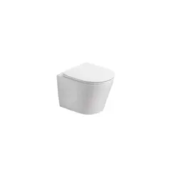 Wall hung toilet Pate B2330 Rimless Glossy white