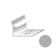 Inside corner for tiles Salag PVC 9/2500 mm light grey