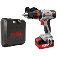 სჭვალსახრახნი აკუმულატორის Crown CT21076HMX-4BMC 20V