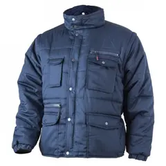 დათბილული ქურთუკი მოხსნადი მკლავით Coverguard POLENA 5PSLB L ლურჯი